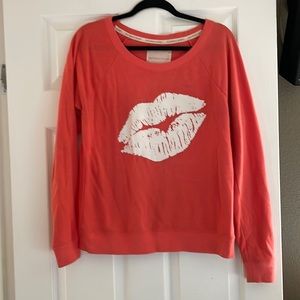 Victoria Secret sz:small Cora/orange sweatshirt